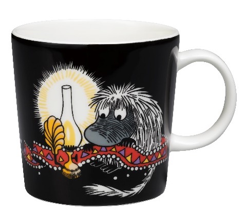 Moomin mug 0,3L Ancestor black 6pcs