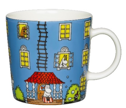 Moomin mug 0,3L Moomin house 6pcs