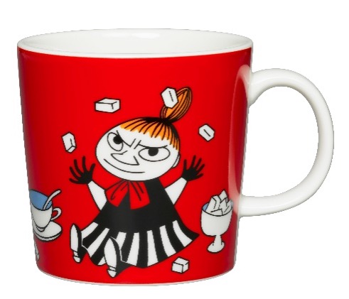 Moomin mug 0,3L Little My Red 5pcs