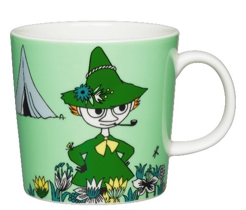 Moomin mug 0,3L Snufkin green 6pcs