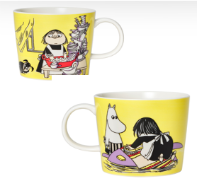 Moomin mug 0,3L Misabel yellow 6pcs