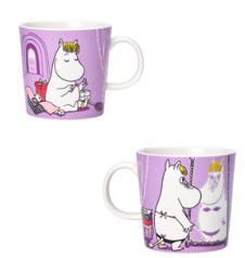 Moomin mug 0,3L Snorkmaiden lila 6pcs