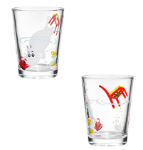 Moomin tumbler 22cl Moomintroll 6pcs