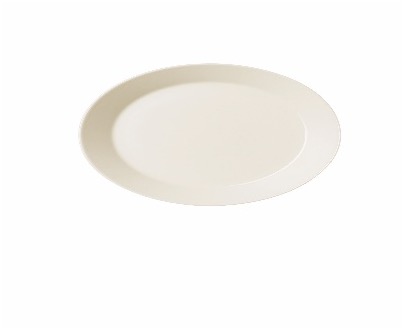 Teema plate 21cm white 6pcs