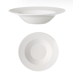 KoKo plate deep 24cm white